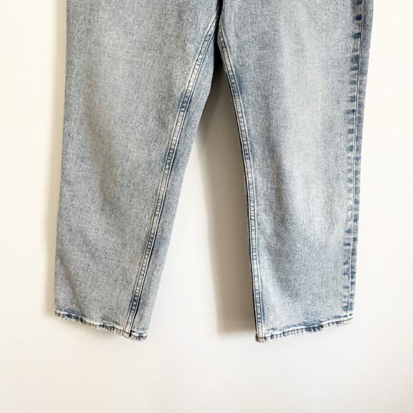 ABERCROMBIE The Ankle Straight Ultra High Rise Jeans Curve Love Light Wash 29 XS - Picture 6 of 12